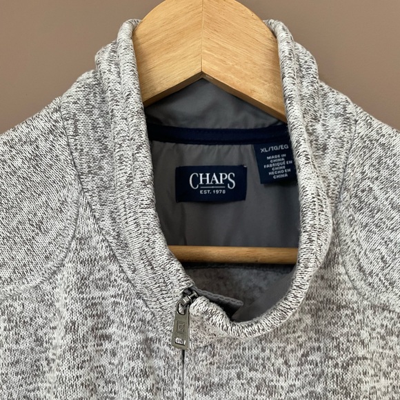 Chaps Mens RL XL Fleece Vest - Picture 2 of 2